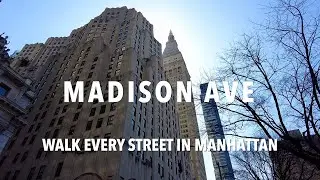 Walking Manhattan | Madison Avenue w/ Madison Square Park