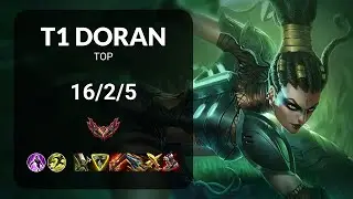 T1 Doran Nidalee vs Vladimir TOP - KR GRANDMASTER Patch 15.11