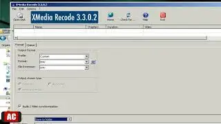 Convert .GXF to M4V on Windows-XMedia Recode