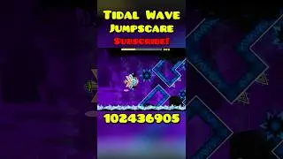 Tidal Wave JUMPSCARE Geometry Dash 2.2 #shorts #geometrydash #gd