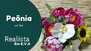366 - Rosa Peônia  - Prof Jociara Santos