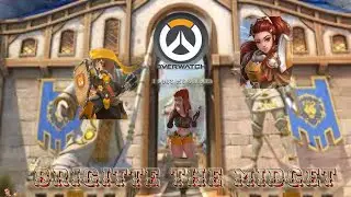 Overwatch climbing the ladder pt 6 Brigitte the midget got a Nerf