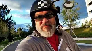 Golden Hour Ride... #dadsofyoutube #EUC  #inmotion 