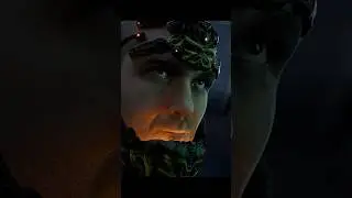 Biopunk selfie with AI meshes #unrealengine #aiart #stablediffusion