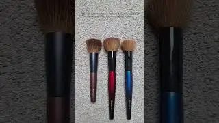 SONIA G. BRUSHES: BUFFER PRO; MINI KEYAKI BUFFER; SMOOTH BUFFER.  #makeup #makeupbrushes #shorts