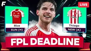 SAKA OUT! ❌ FPL GW25 DEADLINE LIVE STREAM 🚨
