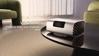 ViewSonic M10 | Портативный лазерный RGB-проектор