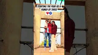 Starting the year as a family of three❤️🧿 #shorts #family #viral #shortvideo #youtubeshorts #love