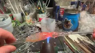 single hitter with a ring  working with boro glass