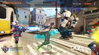 Ana Sleep Dart ENDED ME After Teammate WASTED Ultimate 😭 #Ana #Ultimate #Esperanca