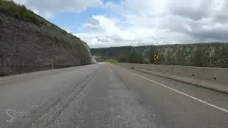 Driving in Sikanni Chief, B.C.