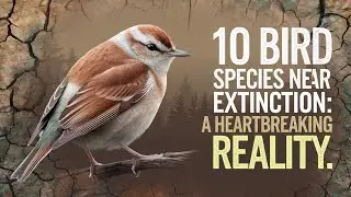 10 Bird Species Near Extinction:A Heartbreaking Realit #top10#animals#endangeredbirds #nature#birds