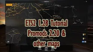 ETS2 Tutorial | Promods 2.20 and other maps | Installation guide