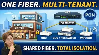 One Fiber, Total Isolation: Build a PON Network for Multi-Tenant Buildings