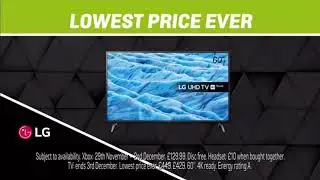 Argos Black Friday Deals Games TVs Lego Advert 2019￼￼