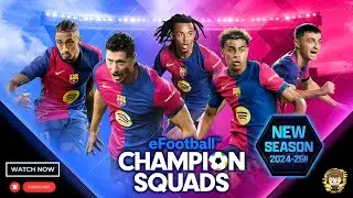 Rozgrywka w eFootball CHAMPION SQUADS | eFCS 2025 (Android/iOS)