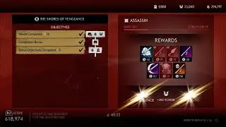 ASSASSIN SOLO ALL BONUS OBJECTIVES COMPLETED Nightmare Survival | Ghost of Tsushima Legends