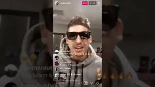 Chillinit & Huskii DRILL Freestyle - insta Live