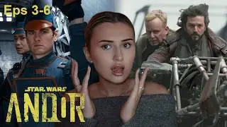 *ANDOR* Season 1 Episodes 3-6 Reaction︱First Time Watching