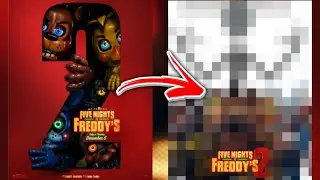 Making a Custom Five Nights at Freddy&rsquo;s 2 Movie Poster! #3