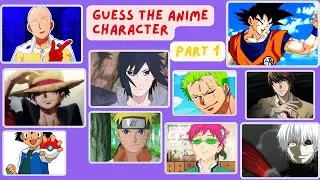 Guess the Anime Character By Hints? Anime Quiz Challenge in 2024