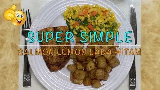 Salmon Lemon Lada Hitam