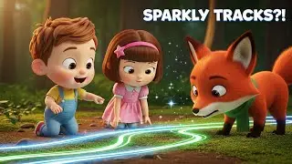 Follow the Sparkly Tracks! ✨🧚&zwj;♀️ | Magical Forest Adventure with Rhymee, Mimi & Oliver