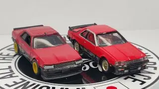 Tomica Premium #20 Nissan Skyline HT 2000 Turbo RS (1/63) // Vs Hot Wheels car culture JH3 uncarding