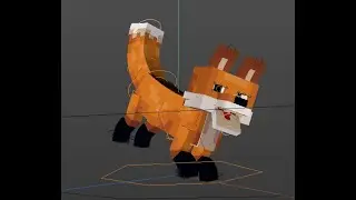 Minecraft Fox Rig | C4D