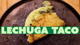 How I Make a Lechuga Taco with Sprouted Sikil Pak #vegantaco