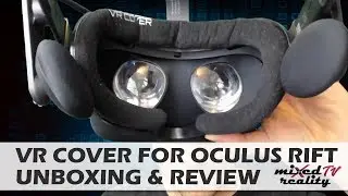 VR Cover For Oculus Rift - Unboxing & Review - Velour Cover Foam Replacement Review