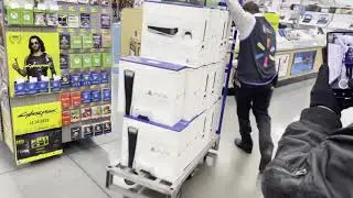Walmart walk in ps5 drop don&rsquo;t give up I secured the bag
