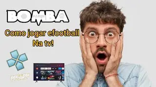 Como jogar efootball direto na tv Android!