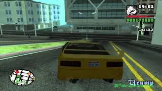 GTA SA автошкола на золото  выезд в город