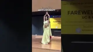 Amity farewell 2025❤️#amity #farewellvibes #amityuniversity #dance