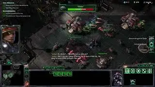 Starcraft 2 WOL Mindhawk challenge gauntlet mission 21 Engine of Destruction brutal part 1