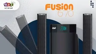 MTC Company Launched Fusion 670 Woofers(2.1 Speakers with Convertable SoundBar) with 1 year waranty