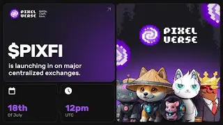 Pixelverse listing 18 July 2024
