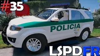 GTA V LSPDFR #35 | POLICIA DE COLOMBIA [RESUBIDO] | TheAxelGamer