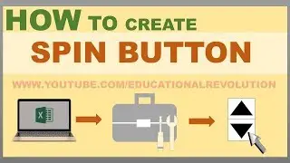 How to Create Spin Button in Excel