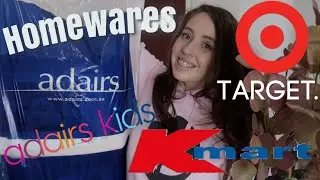 Huge Kids Homeware Haul | KMART | TARGET | ADAIRS | kids bedroom decor // Bedroom Makeover ! WOW!
