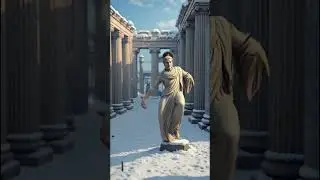 Does the Statue Dance to Christmas Songs #funchristmasday #doyoudancetochristmassongs #christmas2025