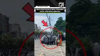 Violence Erupts at Nepal Parliament Over Social Media Ban