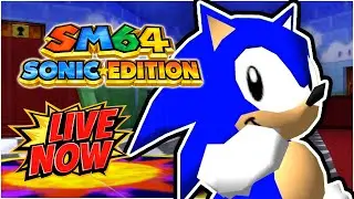 Sonic the Hedgehog IN MARIO 64!? Let's speedrun this! @ Twitch