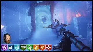 REVERSE RAINBOW PERK CHALLENGE & SOLO EASTER EGG!!! Call of Duty Black Ops 2 Zombies!