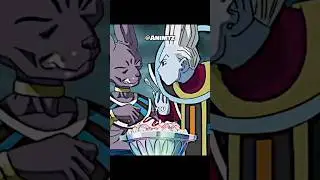 Beerus and whis Fight over ice cream #beerus #dbs #whis #funny #funnymoments #shorts #viral