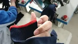 High-speed Overlock Machine For 13g/15g Knitted Gloves| Double-head Glove Sewing Machine