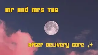 How Mr Tae Takes Care of Mrs Tae After Delivery 🤍 | Pure Love & Healing Energy