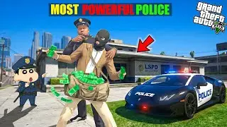 GTA 5 : Franklin Became The MOST POWERFUL Police Officer in Los Santos In GTA 5! (GTA 5 Mods)