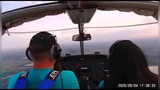 Пилотаж на самолете Zlin-142. Аэродром Верея